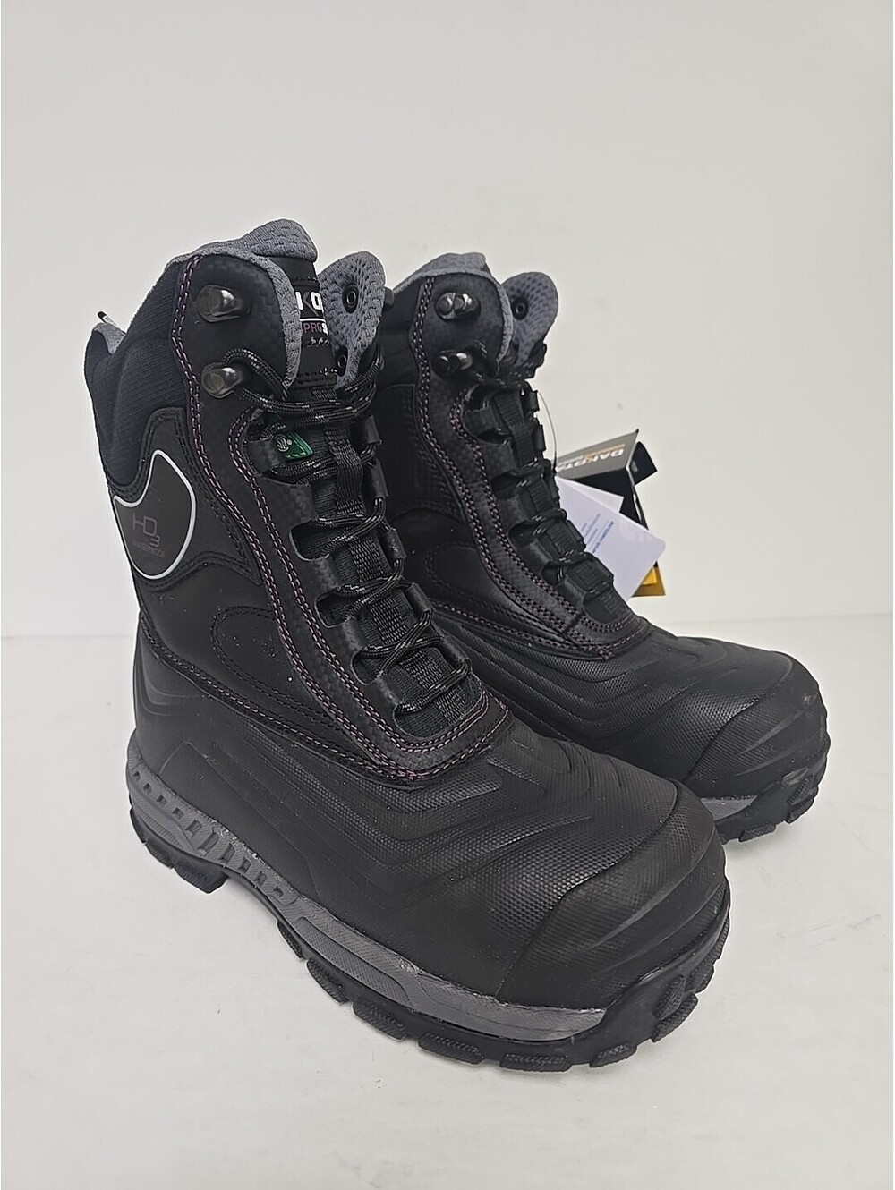 DAKOTA Women's 8905 Composite Toe Composite Plate Winter Safety Boots Black 6M